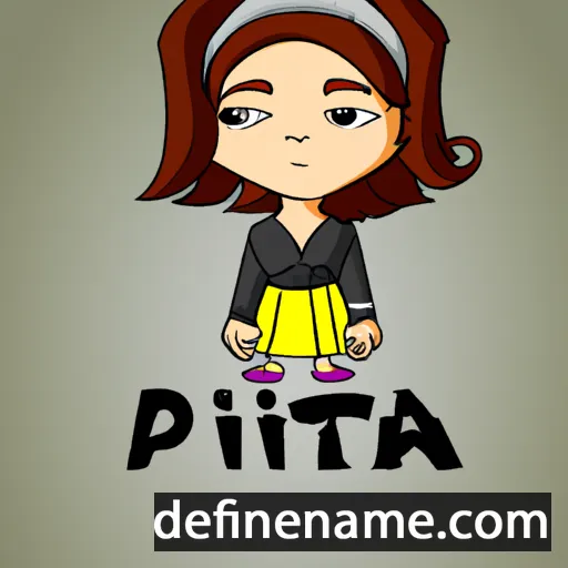 Priita cartoon