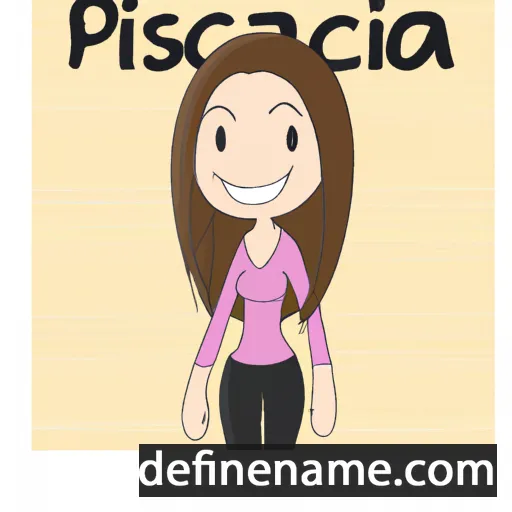 Priscila cartoon