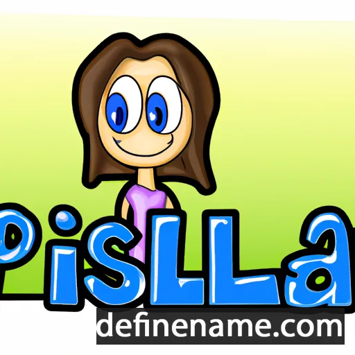 Priscilla cartoon