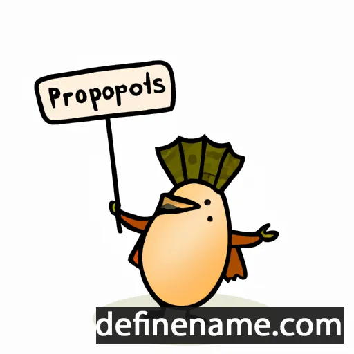 Prochorus cartoon