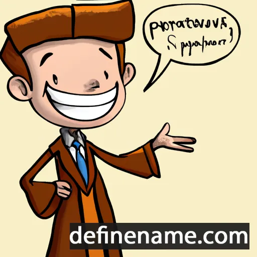 Prosperus cartoon