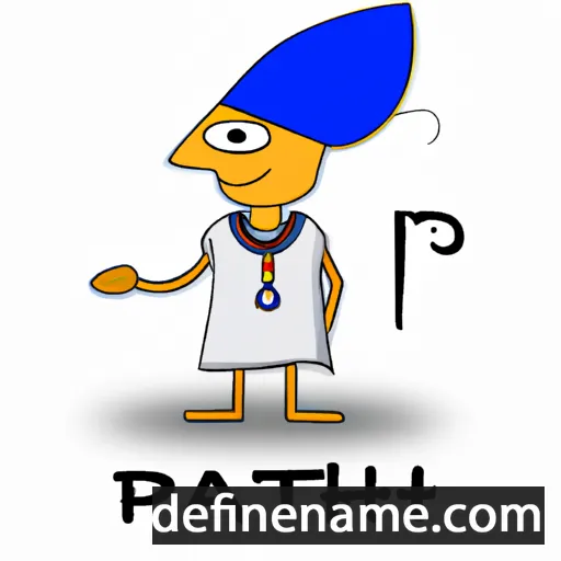 Ptah cartoon