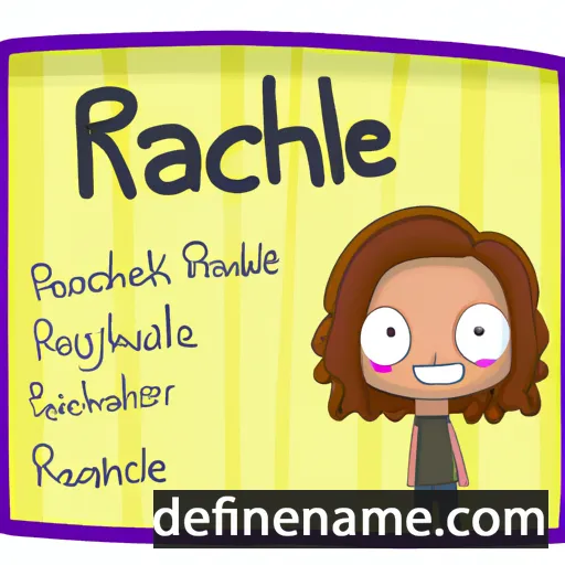 Rachele cartoon