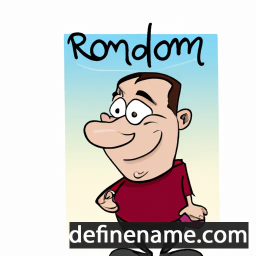 Radomir cartoon