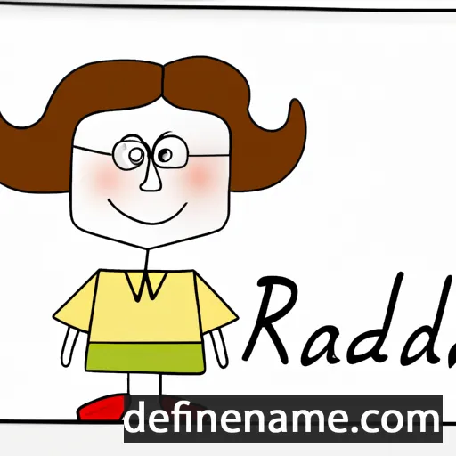 Radosława cartoon