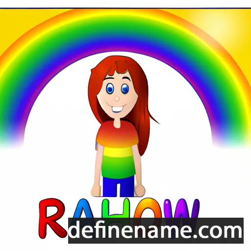 Rainbow cartoon