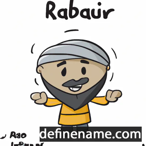 Rajab cartoon