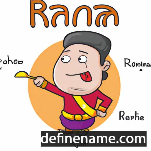 Rama cartoon