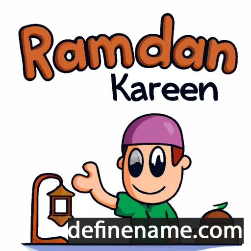 Ramadan cartoon