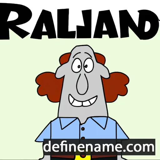 Randolf cartoon