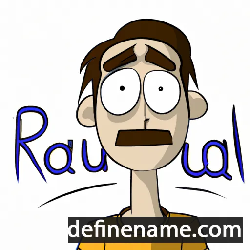 Raúl cartoon