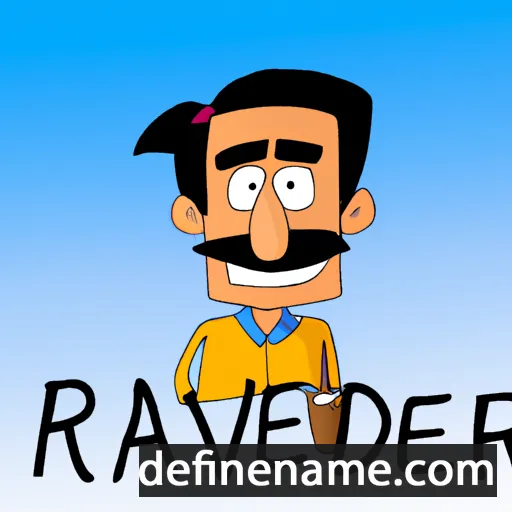 Ravinder cartoon