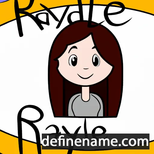 Raylene cartoon