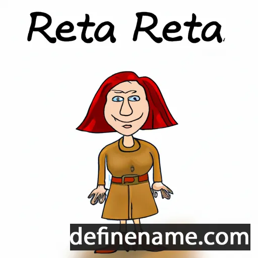 Reetta cartoon