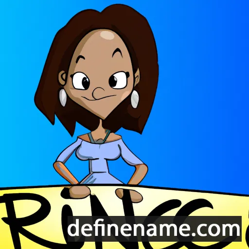 Regine cartoon