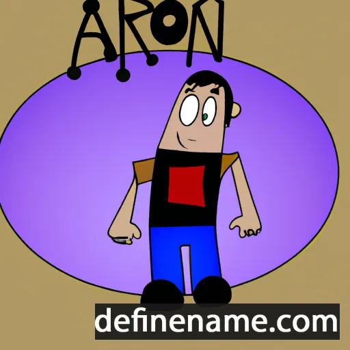 Áron cartoon