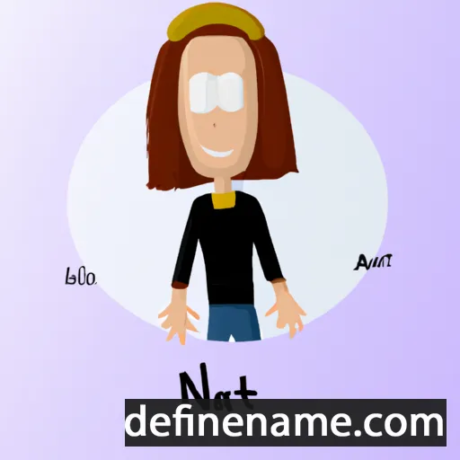 cartoon of the name Anat