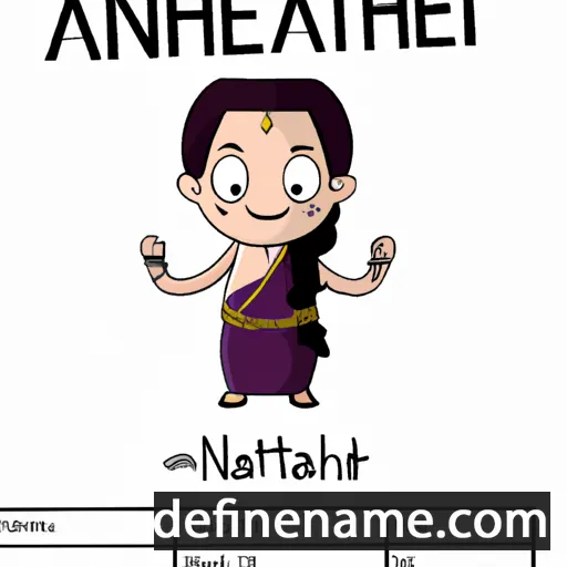 cartoon of the name Anath