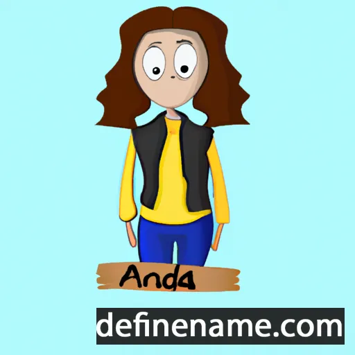 Andjela cartoon