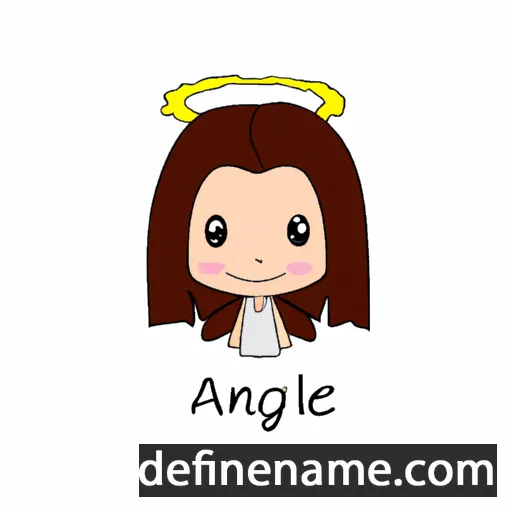 Angèle cartoon