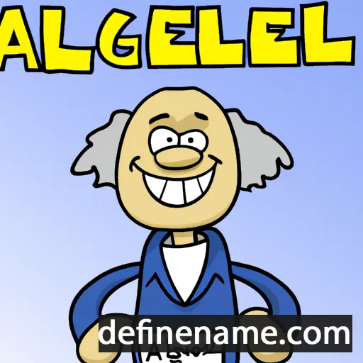 Angilbert cartoon