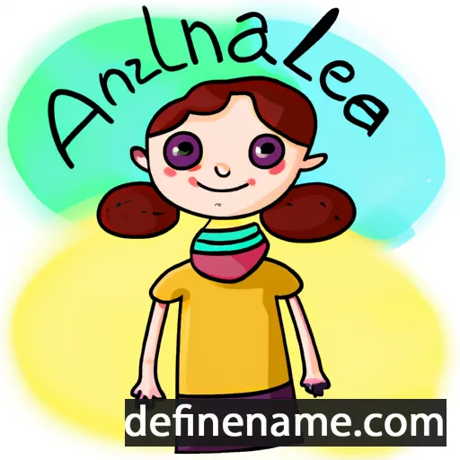 Aniela cartoon