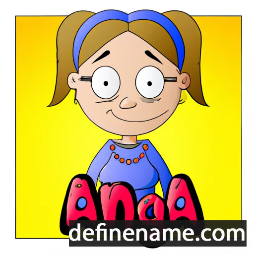 Anja cartoon