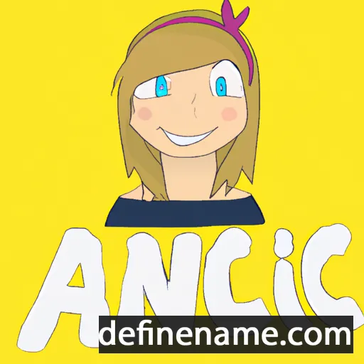 Annick cartoon