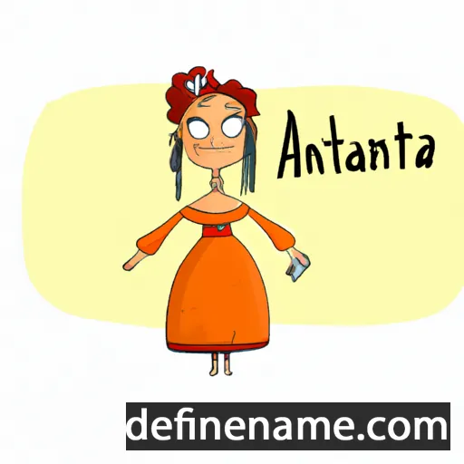 Antanina cartoon