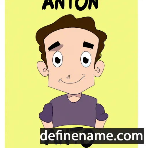 Anton cartoon