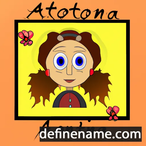 Antonia cartoon