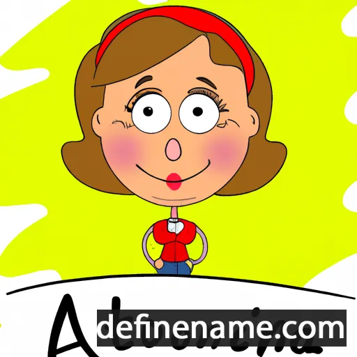 Antonija cartoon