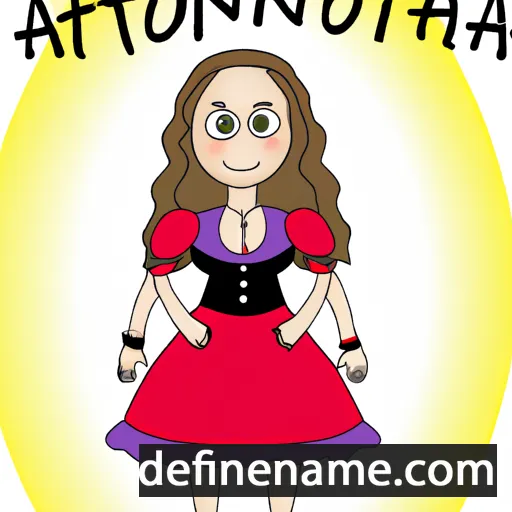 Antonina cartoon