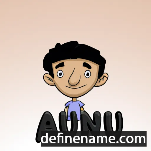 Anuj cartoon