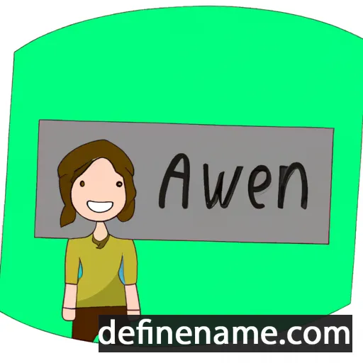 Anwen cartoon