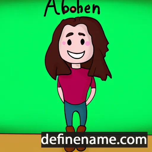 Aoibheann cartoon