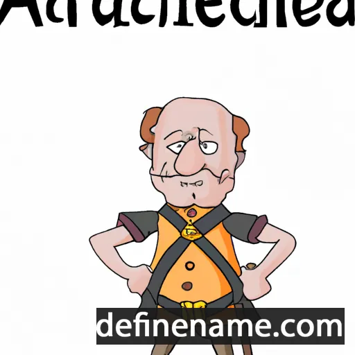 Archembald cartoon