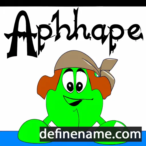 cartoon of the name Archippe