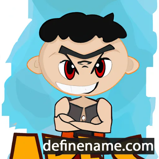 Ares cartoon