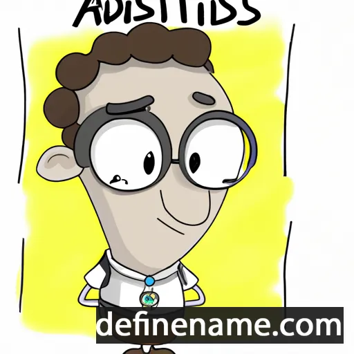 Aristeidis cartoon