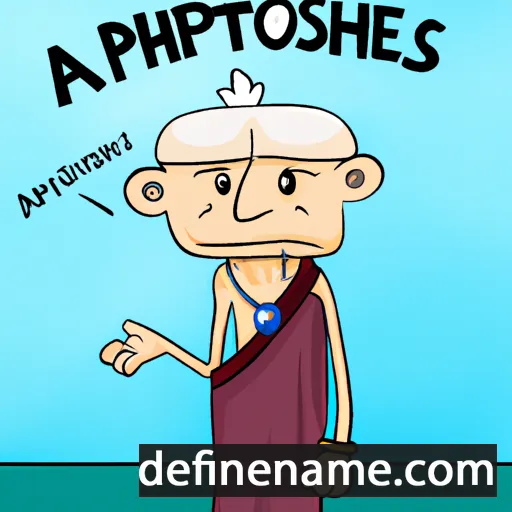 Aristophanes cartoon