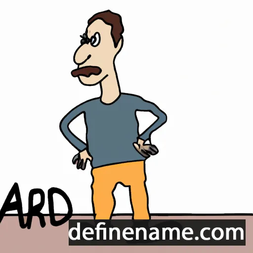 Arnd cartoon