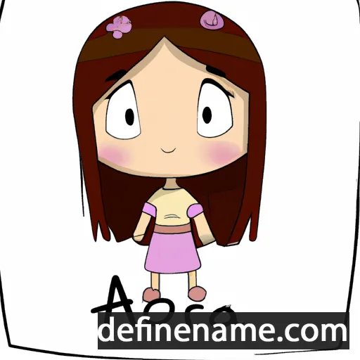 Aroa cartoon