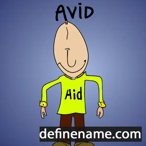 Arvid cartoon