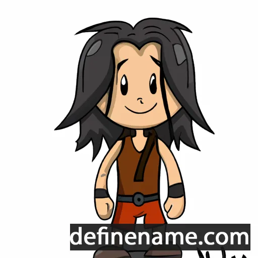 Arya cartoon