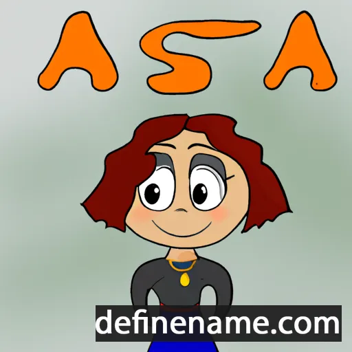 Asta cartoon