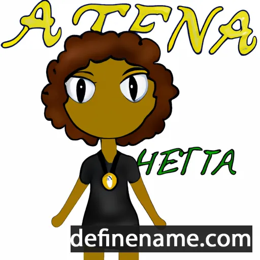 Atenea cartoon