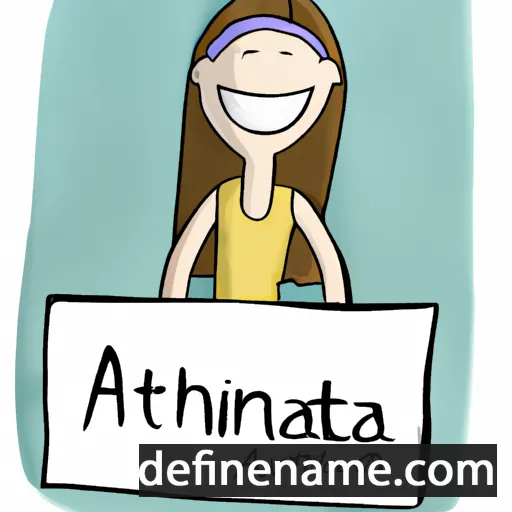 Athina cartoon