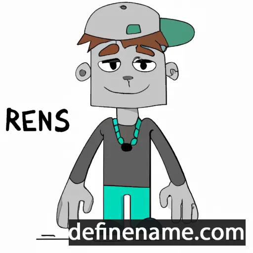 Renārs cartoon