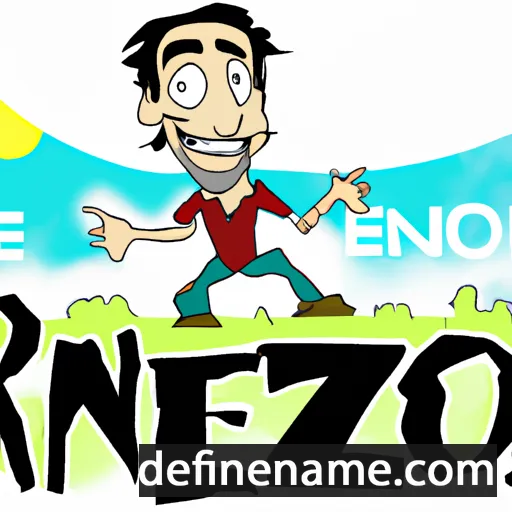 Renzo cartoon